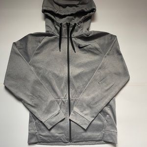 Nike Mens Full Zip Athletic Training 
Hoodie Sweater Classic Gray Size Medium
